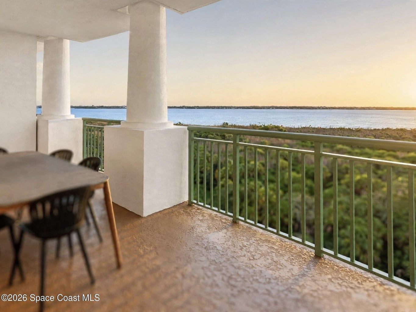 Waterfront view from a Merritt Island property listed by Tony Granato